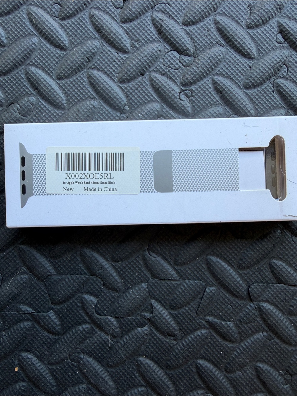 Stainless Steel Mesh Replacement Watch Band — White